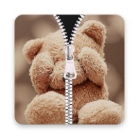 Teddy Zipper Lock Screen 2019