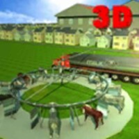 Farm Milk Cargo Transporter 3D