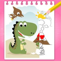 Dinosaurs Coloring Book