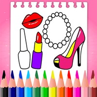 Fashion MakeUp Coloring Pages