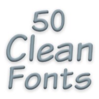 Clean Fonts 50