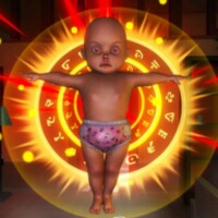 Scary Baby in Dark House